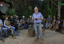 Receita Peixe Temperado, trilha com Oficina de Estudos de Viola