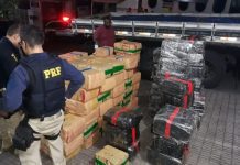 Caminhoneiro é preso transportando 2,8 toneladas de maconha na BR-262