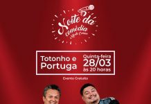 Portuga se apresenta novamente no noite da comédia Monte Carmo