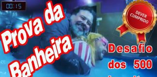 Prova da Banheira – Programa Hora Extra