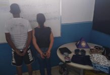 Casal é preso em flagrante furtando lojas no centro