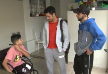 Gabriel, que teve perna amputada, ganha treinamento esportivo