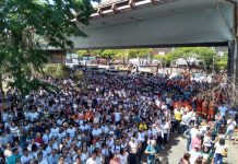 Manifestação contra dívida de R$ 500 milhões reúne milhares de pessoas em Betim