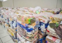 LBV arrecada alimentos e produtos de higiene para doar a famílias em vulnerabilidade