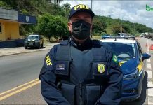 Polícia Rodoviária Federal realiza operação durante o feriadão
