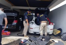 PRF apreende 45 quilos de pasta base de cocaína em Juatuba
