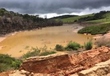 Copasa inicia obra emergencial para reestabelecer abastecimento após represa transbordar em Betim