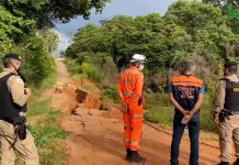 Defesa Civil acompanha represa que corre risco de romper, em Betim