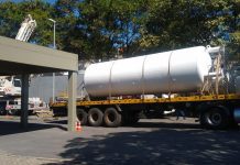 Betim recebe novo tanque de abastecimento de oxigênio