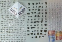 Polícia Militar prende responsável pelo fornecimento de drogas para comercialização em Betim