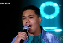 Cantor betinense Thiago Mendes é aprovado na etapa de audições às cegas do programa The Voice Kids