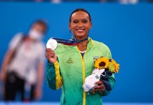 Rebeca Andrade conquista primeira medalha de prata na ginástica feminina em Olímpiadas