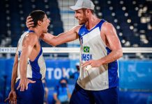 Alison e Álvaro vencem mexicanos e vão às quartas do vôlei de praia