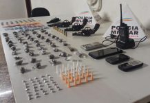 Quatro homens são presos durante operação da Polícia Militar no Sítio Poções, em Betim