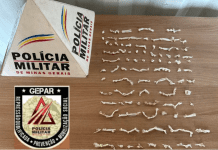Casal é preso com 166 pedras de crack no bairro Betim Industrial