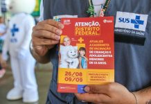 Campanha busca ampliar vacinação de crianças e adolescentes