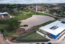 Prefeitura revitaliza lagoas do Parque do Cedro com obra de desassoreamento