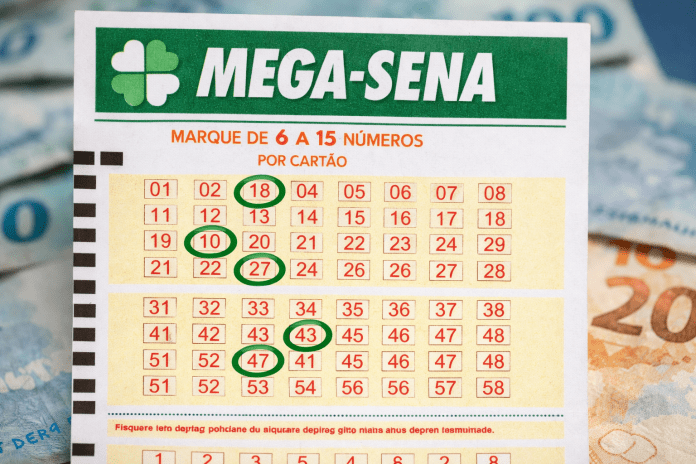 Bilhete da Mega-Sena premiado