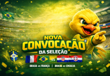 Seleção Brasileira convocada para amistosos contra França e Croácia