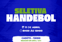 Seletiva de handebol em Betim revela talentos e amplia acesso ao esporte neste sábado (11/4)
