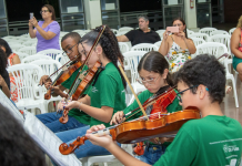 Concerto gratuito celebra a ampliação do Dia de Fazer Música com jovens orquestras em Betim