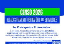 Atenção, servidor de Betim: prazo para o Censo 2026 termina em 31 de outubro; saiba como fazer
