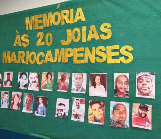 Alunos de Mário Campos unem educação e memória em homenagem às vítimas de Brumadinho